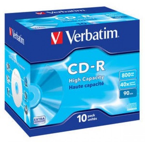 CD-R 40x 80MB 10P JC Extra Protection 43428