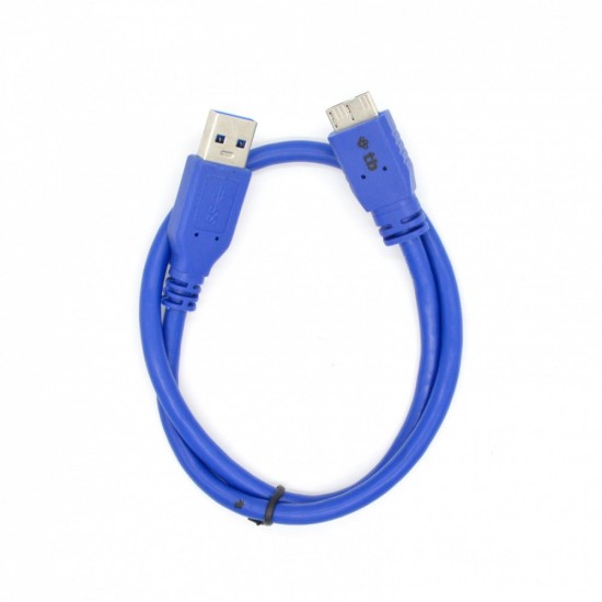 TB Kabel USB 3.0-Micro 1 m. niebieski 