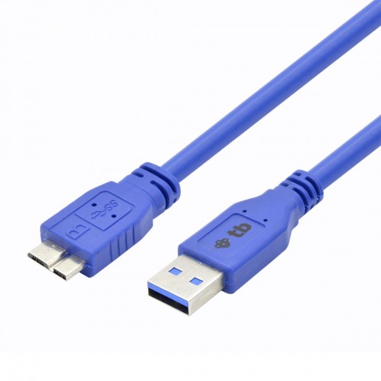 TB Kabel USB 3.0-Micro 1 m. niebieski 