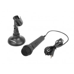 Mikrofon komputerowy ADDER czarny Mikrofon komputerowy ADDER czarny