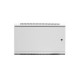 Szafa wisząca jednosekcyjna 19 6U 368/600/450mm, drzwi metalowe, szara (RAL7035), zmontowana