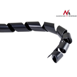 Osłona maskująca na kable MCTV-684 B (5*6mm) 3m Spirala Czarna