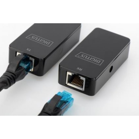 Przedłużacz/Extender USB 2.0 HighSpeed po skrętce Cat.5e/6 UTP, do 50m