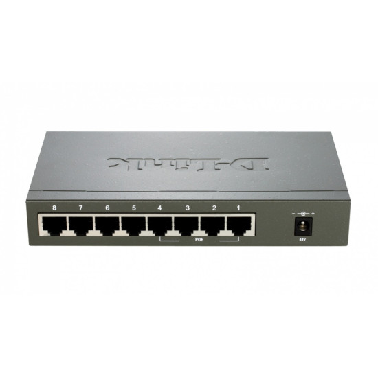 DES-1008PA 8x10/100 Desktop Switch