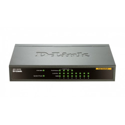 DES-1008PA 8x10/100 Desktop Switch