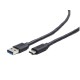 Kabel USB Type-C(M)-AM 3.0 1.8m czarny 