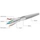 Kabel SFTP KAT 6A LSZH 305m drut 