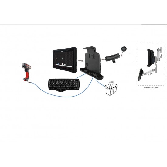 Zestaw montażowy na wózek do terminala RT10 Honeywell