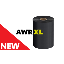 RL GENERIC Outside AWR XL 154mmx600m Black. Compatible with the printers using ribbons of 450m currently.