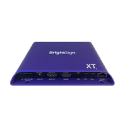 Powerful ultra-thin player  delivering the highest quality video from 1080p to 8K60p. Performs dual 4K video decoding and plays 3D motion graphics at high frame rates. Expanded multiplex I/O package with GB Ethernet supporting PoE+, GPIO, IR digital