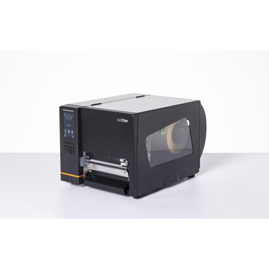 Industrial 6-inch thermal transfer printer delivering sharp 300dpi output. Built for demanding environments with LED and touchscreen. 300dpi ? Thermal Transfer ? LED ? Touchscreen