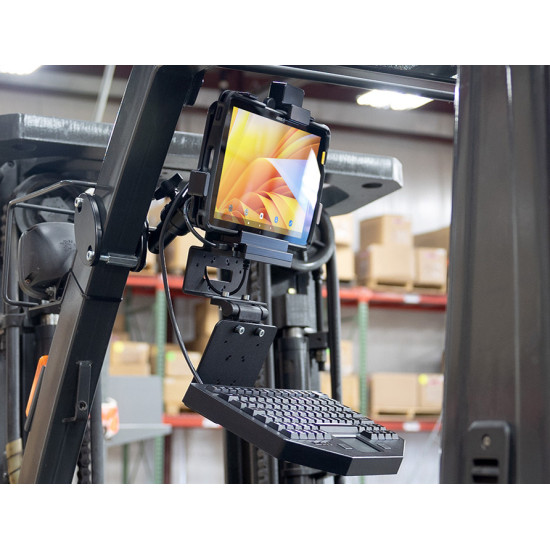 Device holder  - for printers - Zebra ZQ630 Plus, Zebra ZQ630. With MultiMoveClip with sliding power block