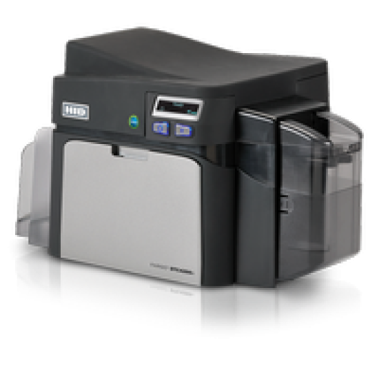 EZ - YMCKO Cartridge with Cleaning Roller: Full-color ribbon with resin black and clear overlay panel - 250 images. Compatible with: DTC4250e, DTC4000