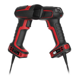 Granit Ultra Scanner-Only: Tethered, Rugged, 1D/2D, Extreme Long Range, Vibrator, Red Scanner, EU