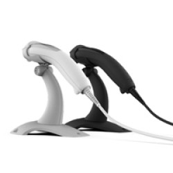 Voyager XP Curve Scanner-Only: Tethered, General Duty, 1D/2D, Standard Range White Scanner, Global