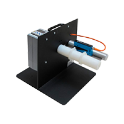 Self-contained Counter System with 220-240VAC, 50-60Hz, 150VA Universal Power Supply.40   76mm for the unwind and take-up shafts  other diameters on demand . Size W x D x H 830 x 330 x 330 mm.