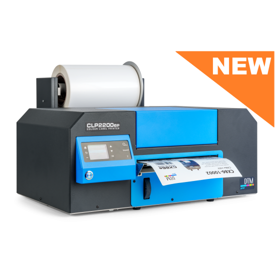 DTM CLP2200e Colour Label Printer Dye