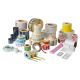 Wristbands White Infant Clip Closure. Dimensions L 170mm x l 15mm. 125 wristbands per roll, 8 rolls per box 1,000 wristbands