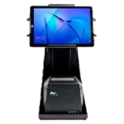 BLACK UNIVERSAL TABLET ENCLOSURE 100MM VESA WITH LOCK