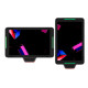 Kiosk scanner for KC4x series, SR500, -25 degree scan angle