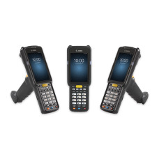 Hand strap for MC3300 / MC3300x / MC3300ax, MC3400 / MC3450 devices with gun configurations.