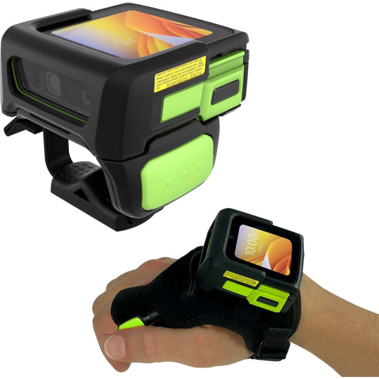 WS501 Wearable Solution, Back of Hand Mount, SE4770 Imager, 3GB/32GB Memory, 1300mAh Battery, Rest of World