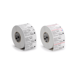 ZEBRA L 076.200mm x 076.200mm. 100/Roll