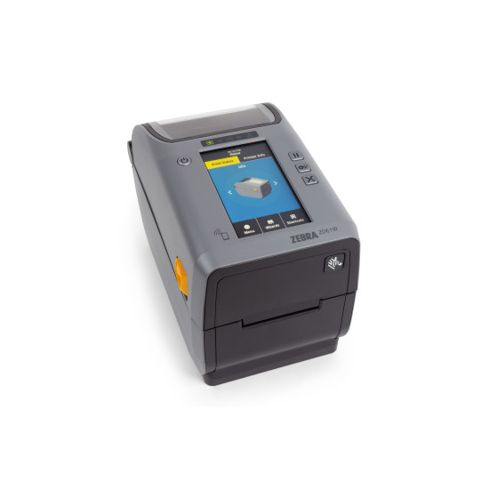 Thermal Transfer Printer  74M  ZD611R, Color Touch LCD, 203 dpi, USB, USB Host, Ethernet, BTLE5, All Countries Except USA, Canada and Japan, RFID - UHF, EU and UK Cords, Swiss Font, EZPL
