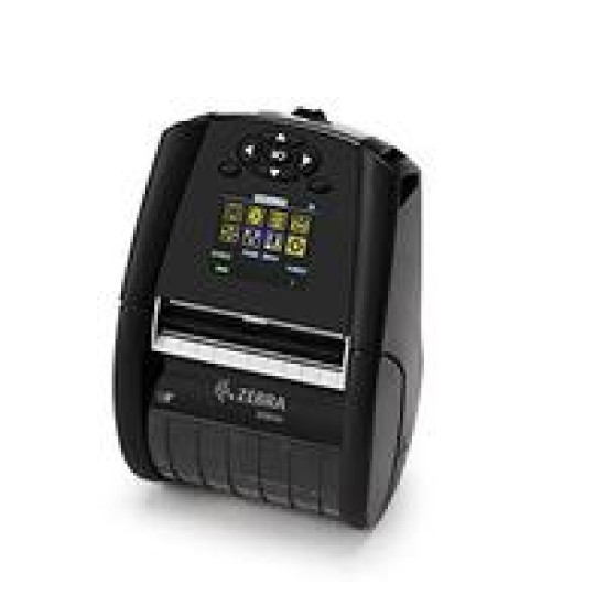 DT Printer ZQ620 Plus 3 /72mm, English fonts,BT 4.x, Linered platen, 0.75  core, Group E, Shoulder strap, Belt clip