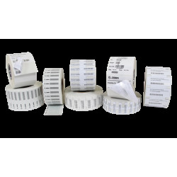 RFID, Label, Synthetic, 1.7656x0.5156in  45x13mm , TT, RFID Polyester with Foam, Coated, High Performance Acrylic Adhesive, 3in  76.2mm  core, 600/roll, 1/box, Plain, ETSI