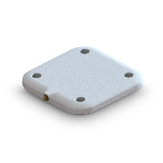 SLIM IP68-RATED RFID ANTENNA FOR INDOOR/OUTDOOR USE, FLUSH MOUNT, 800MHz FREQ. BAND  ETSI , SIZE: 5.9  X 5.9