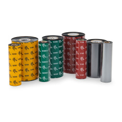 Resin Ribbon, 83mmx300m  3.27inx984ft , 5095, High Performance, 25mm  1in  core, 6/box