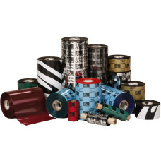 Wax Ribbon, 156mmx450m 6.14inx1476ft , 2100, High Performance, 25mm 1in core, 12/box