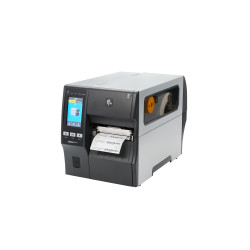 TT Printer ZT411, 4 , 203 dpi, Euro and UK cord, Serial, USB, 10/100 Ethernet, Bluetooth 4.1/MFi, USB Host, RFID UHF Encoder: Rest of World  ROW , EZPL